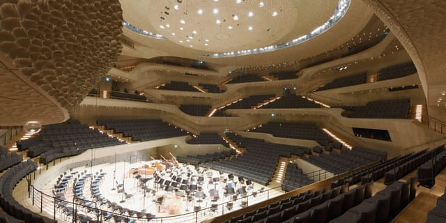 Elbphilharmonie concert hall gala VIP event