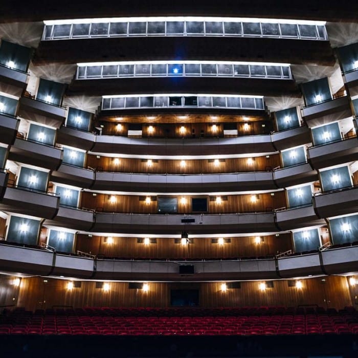 Hamburg Opera Hall gala event stage