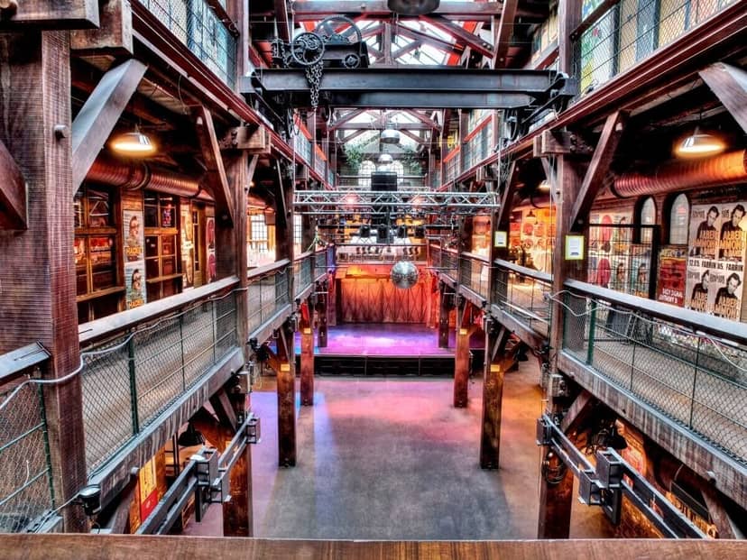Fabrik Hamburg industrial venue stage branding event