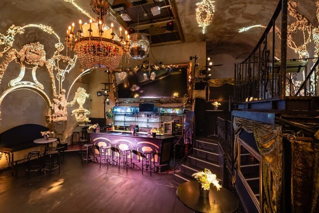 Prinzenbar opulent vintage event venue, cocktail party, launch