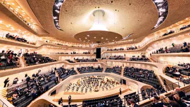 Elbphilharmonie Grand Hall gala awards stage
