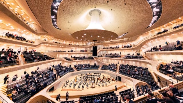 Elbphilharmonie Grand Hall gala awards stage