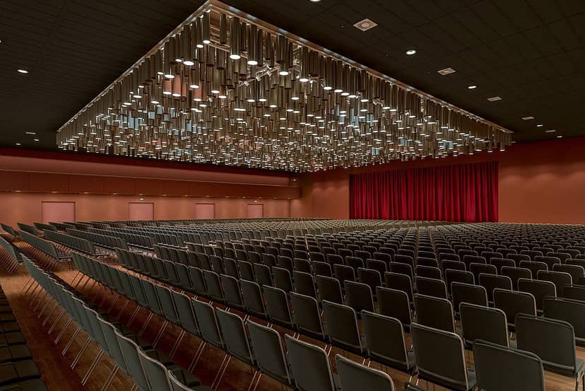 Congress Center Hamburg banquet event hall stage