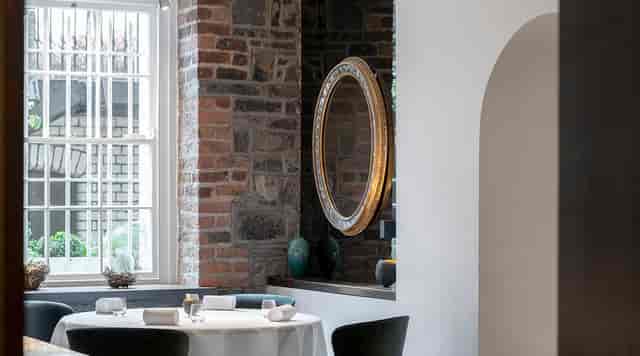 Midleton Room Chapter One, brick, corporate dining, private event