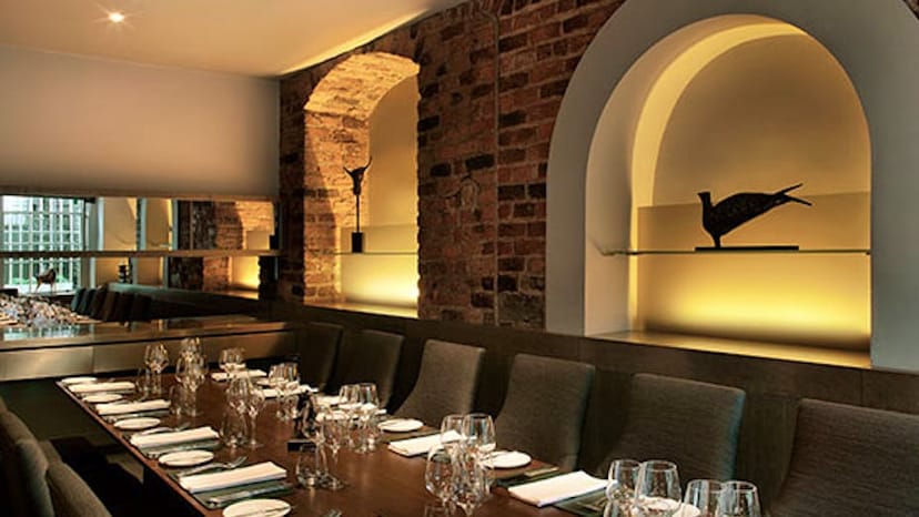Demi Salle, Chapter One event, upscale dining