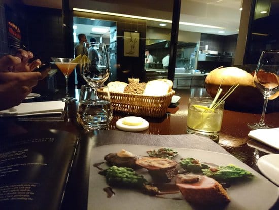 Fine dining Chef's Table, VIP event