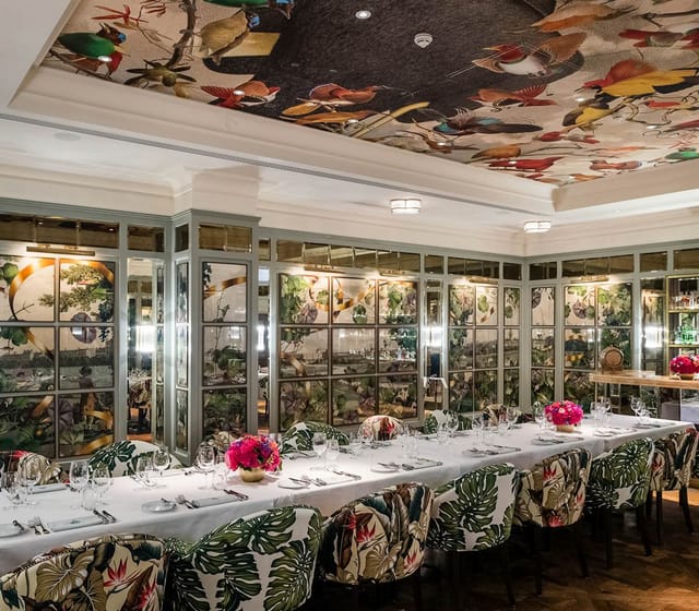 Jonathan Swift Room botanical dining event