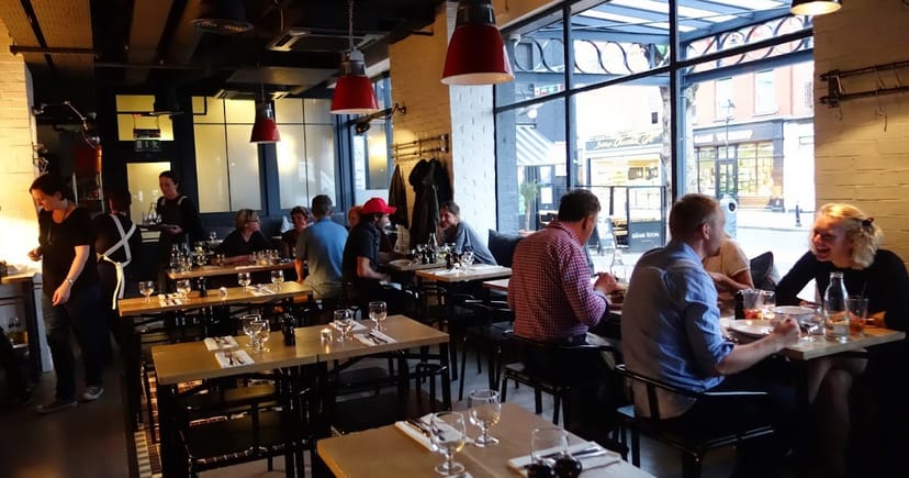 Woollen Mills restaurant, modern, private dining, networking