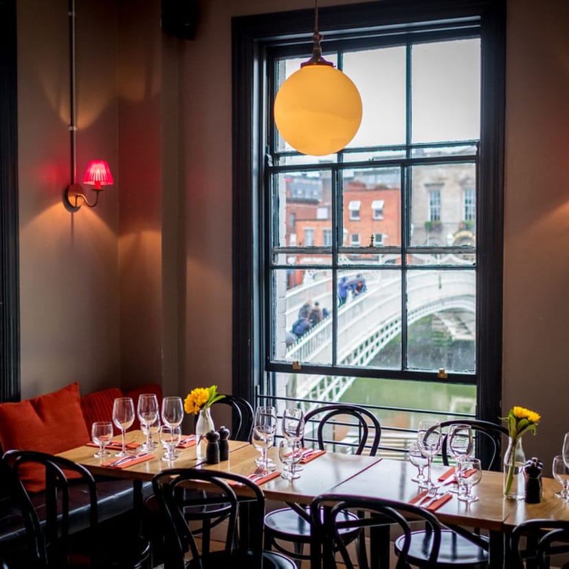 Joyce Room private dining, city view, corporate event