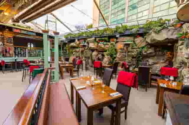Beer garden