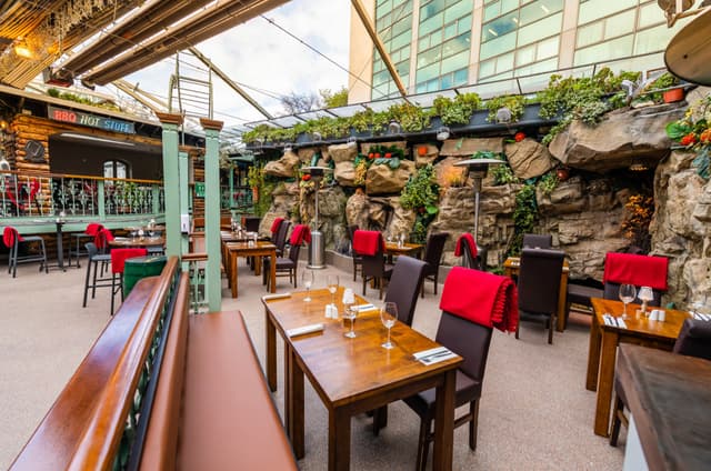 Beer garden