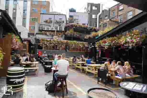 Beer garden