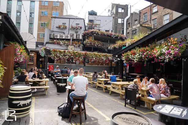 Beer garden