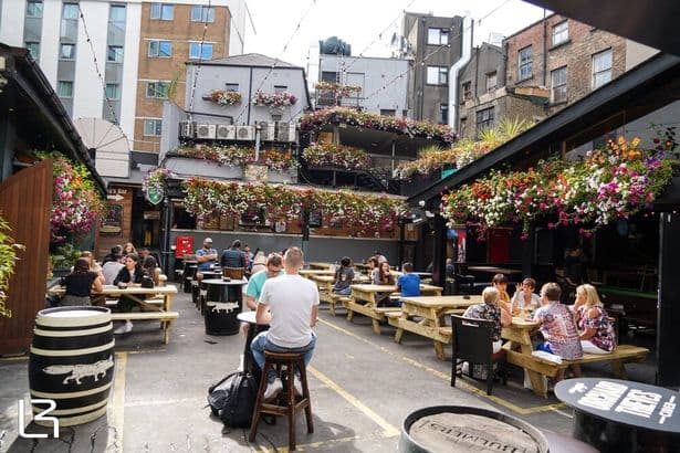 Beer garden