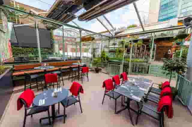 Beer garden