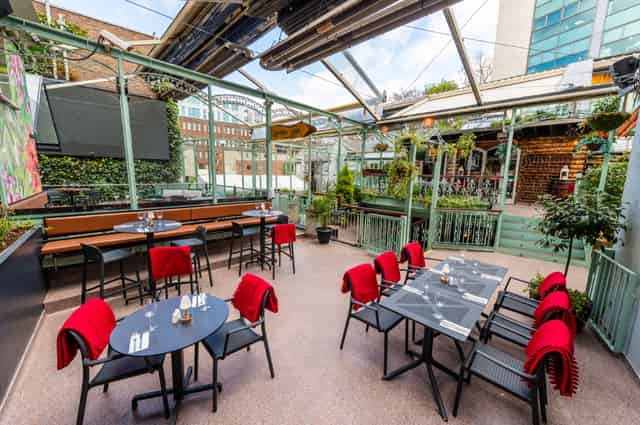 Beer garden