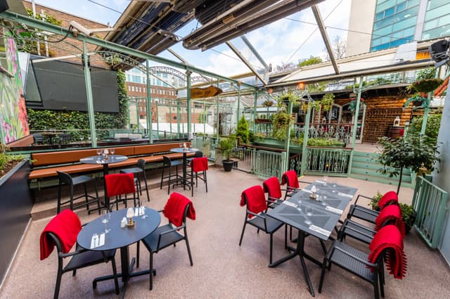 Beer garden