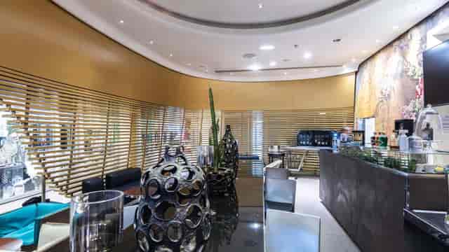 Modern event space at Celestins, Sofitel Lyon Bellecour, perfect for networking and gatherings.