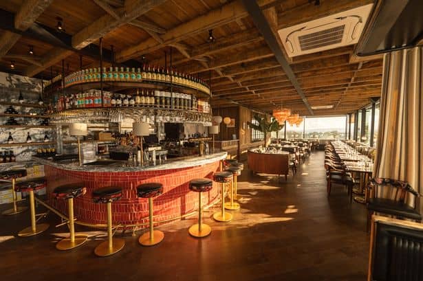 Stylish modern bar in The Dean, perfect for corporate events and celebrations.