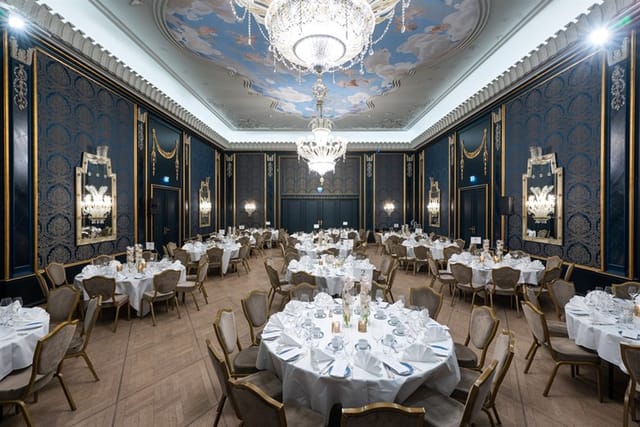 Grand Hotel Oslo Mirror Room gala ballroom event