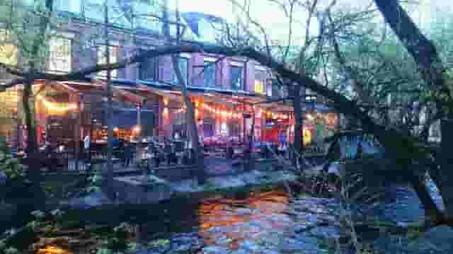 Beer garden