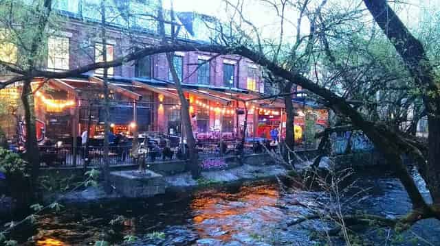 Beer garden