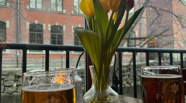 Beer garden