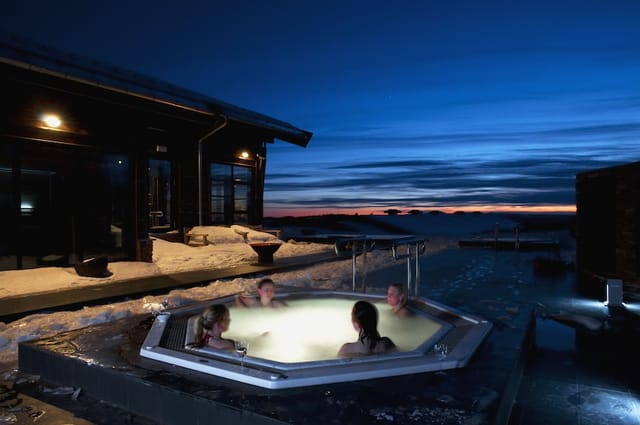 Norefjell Ski hot tub retreat event