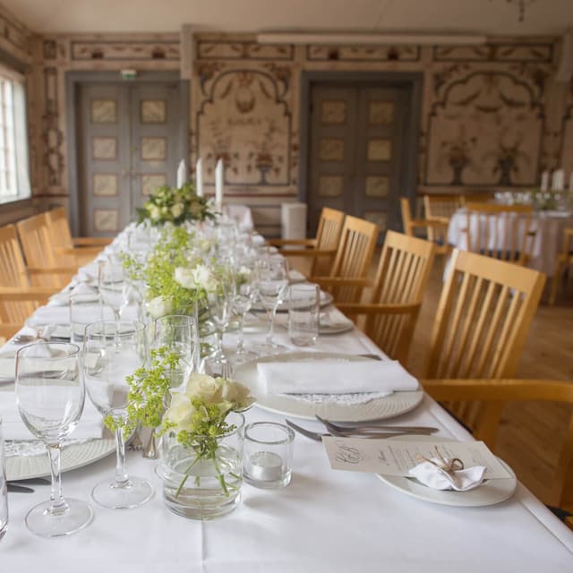 Festsalen og Den Blå Peisestue