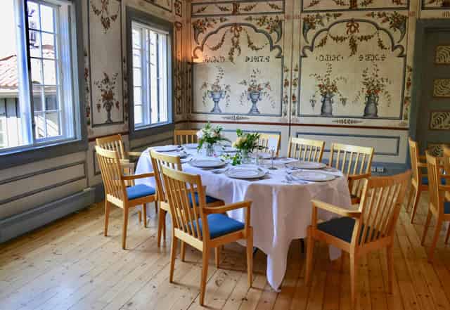 Festsalen og Den Blå Peisestue