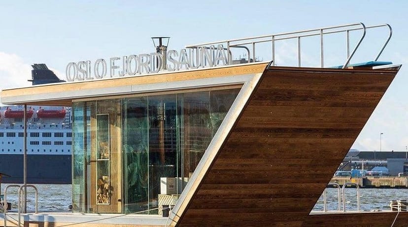 Oslo Fjord Sauna: Waterfront corporate event venue, modern design