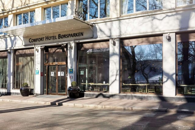 Comfort Hotel Børsparken exterior event venue dining lounge