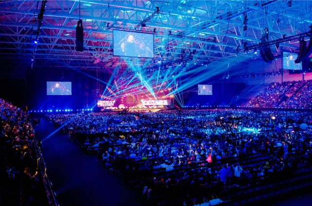 Unity Arena event | AV production