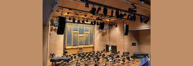 Norwegian Academy of Music auditorium, concert, lecture
