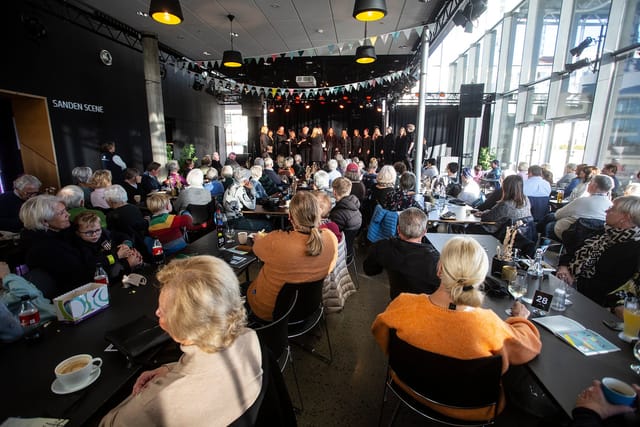 Sanden Scene Bølgen Kulturhus choir event venue