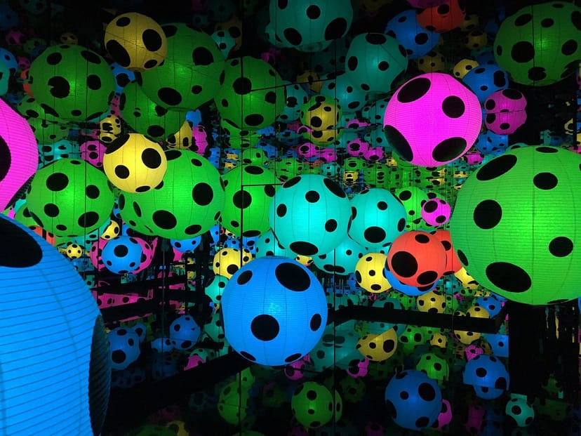Henie Onstad Art Center polka dot gallery event