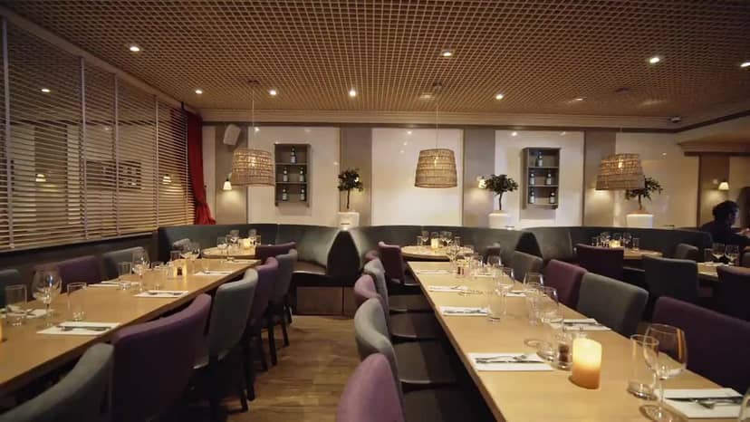 Prima Fila Ristorante private dining, elegant event space