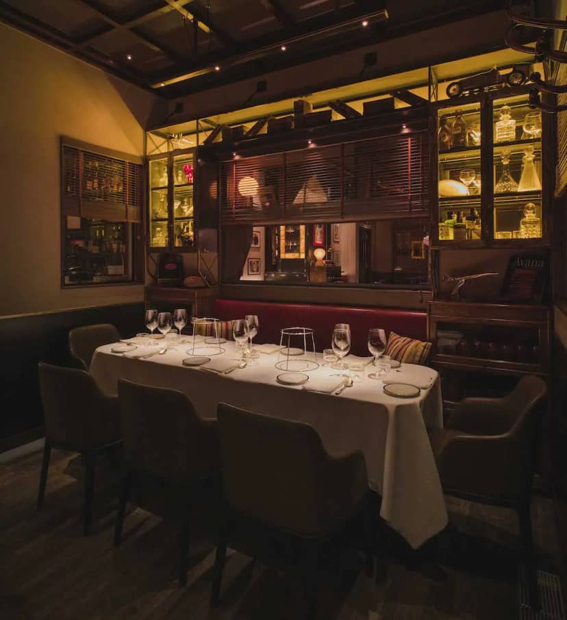 Langosteria private dining, intimate event, business dinner