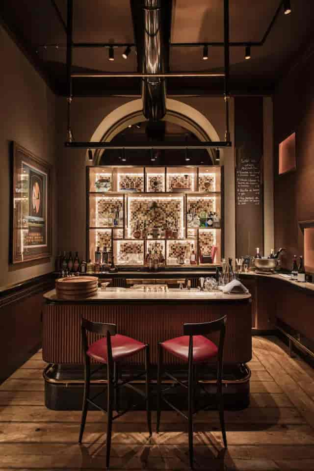 Langosteria bar, upscale, event cocktails, VIP lounge