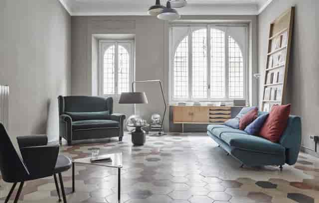 Milan event space VIP lounge modern seating