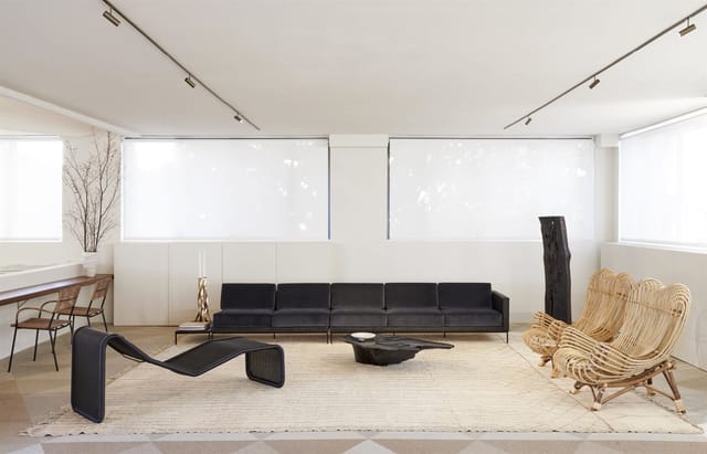Bonacina 1889 minimalist lounge, meeting space, event venue