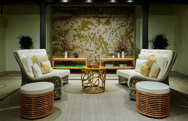 Bonacina 1889 chic lounge, executive meeting, VIP event.