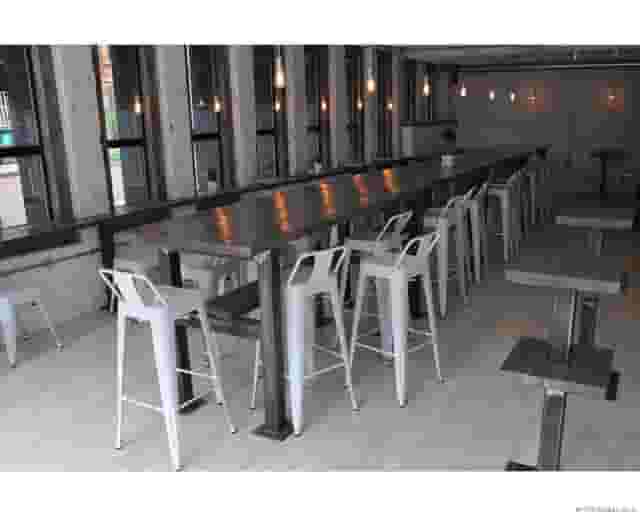 Natural seating area