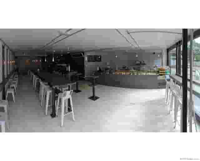 Natural seating area