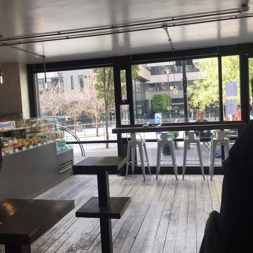 La Bottega Milanese terrace, urban networking event space
