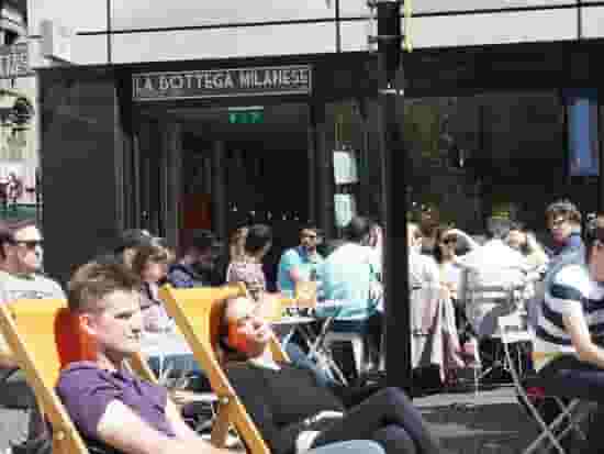 Seating terrace