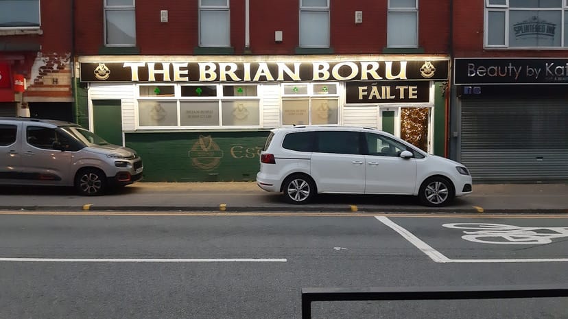 Brian Boru Irish Club party room, Irish pub venue