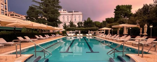 Parco dei Principi Grand Hotel: Elegant event venue, pool reception