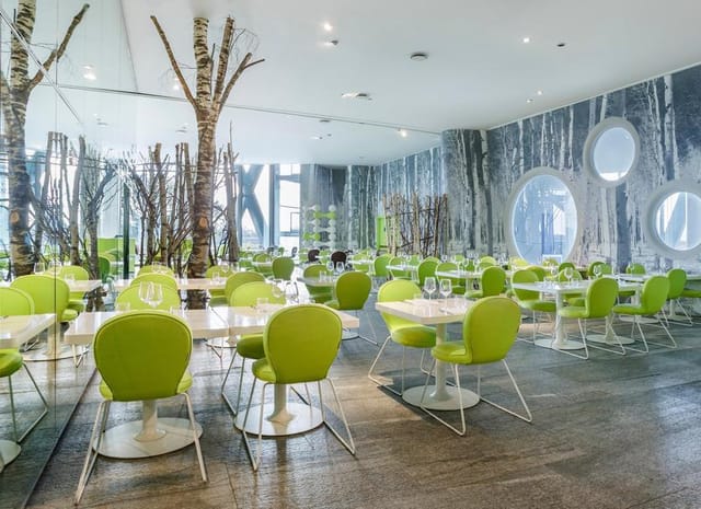 Milan Convention biophilic event space, corporate launch