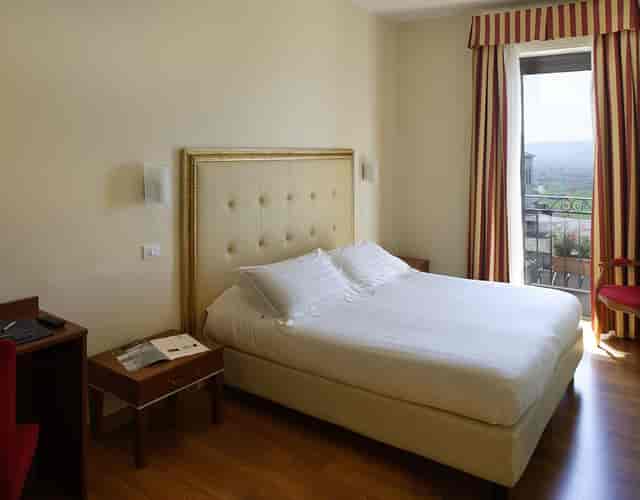 Assisi hotel conference room, linen, retreat, event
